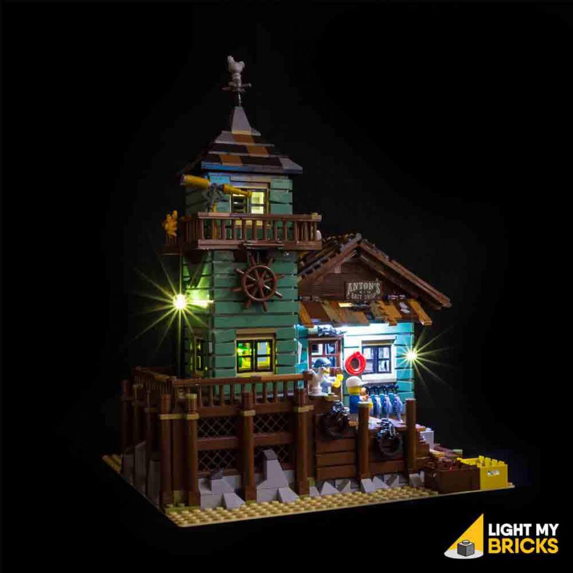 Light My Bricks - Lumières Pour LEGO Magasin De Pêche 21310 - Briques Lego