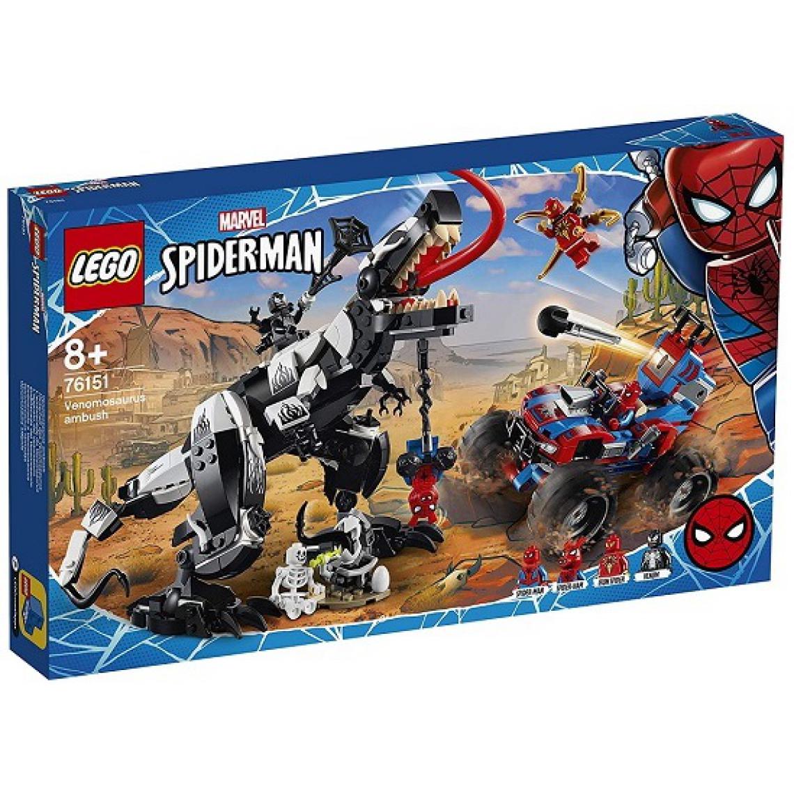 Lego - LEGO Marvel Super Heroes - 76151 Marvel Spider-Man Lembuscade du Venomsaurus - Briques Lego