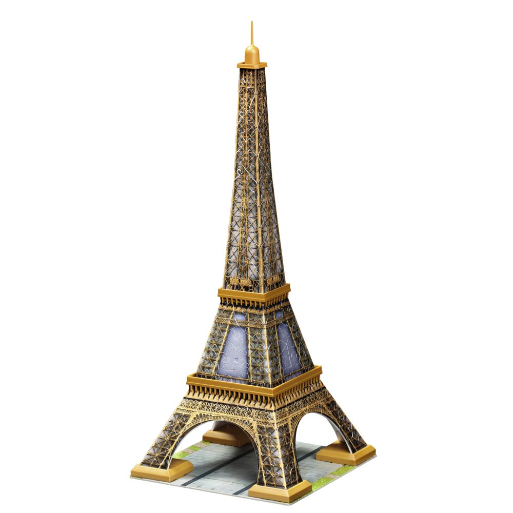 Ravensburger - Puzzle 3D Tour Eiffel - 216 pièces - 12556 - Animaux