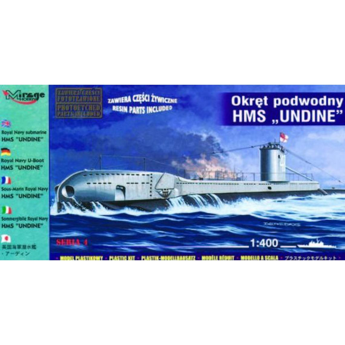 Mirage Hobby - U-Boot HMS Undine der Royal Navy - 1:400e - Mirage Hobby - Accessoires et pièces