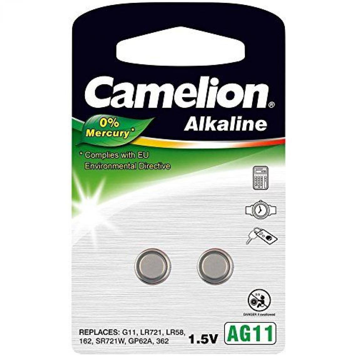 Camelion - Batterie Camelion Alkaline AG11 (2 St.) - Accessoires et pièces