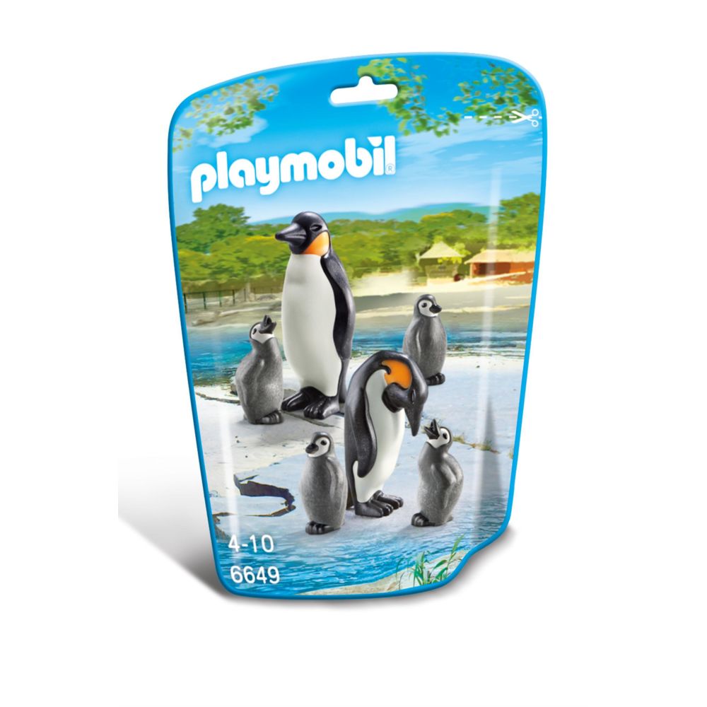 Playmobil - CITY LIFE - Famille de pingouins - Playmobil