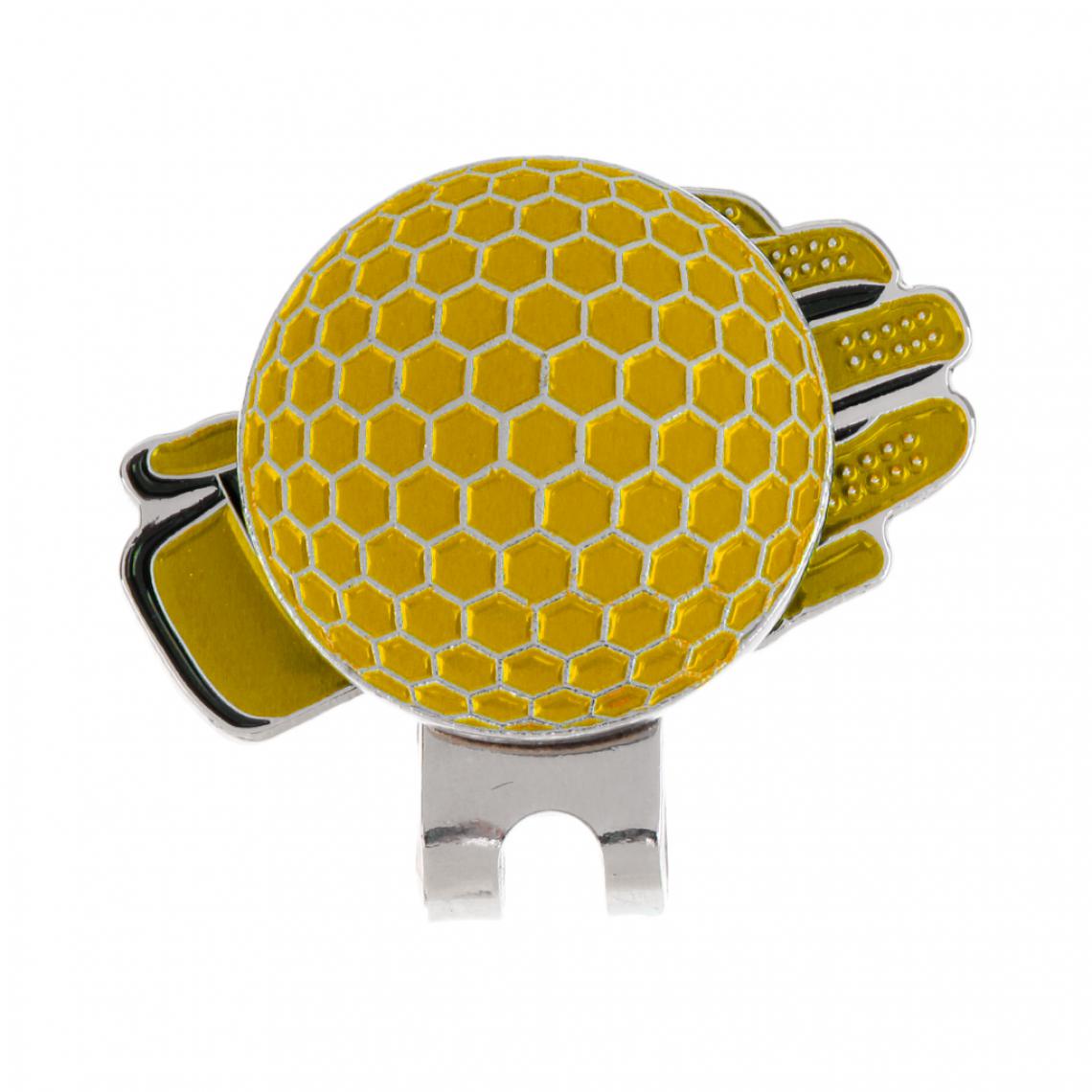 marque generique - Combinaison de gants drôle clip de chapeau de golf avec balle magnétique marque golfeur cadeau noir - Jeux de balles