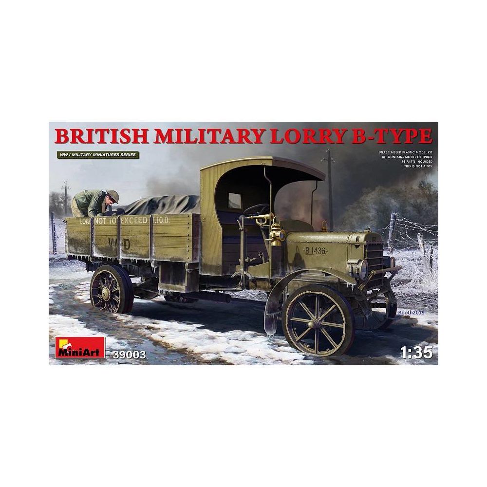 Mini Art - Maquette Camion British Military Lorry B-type - Camions