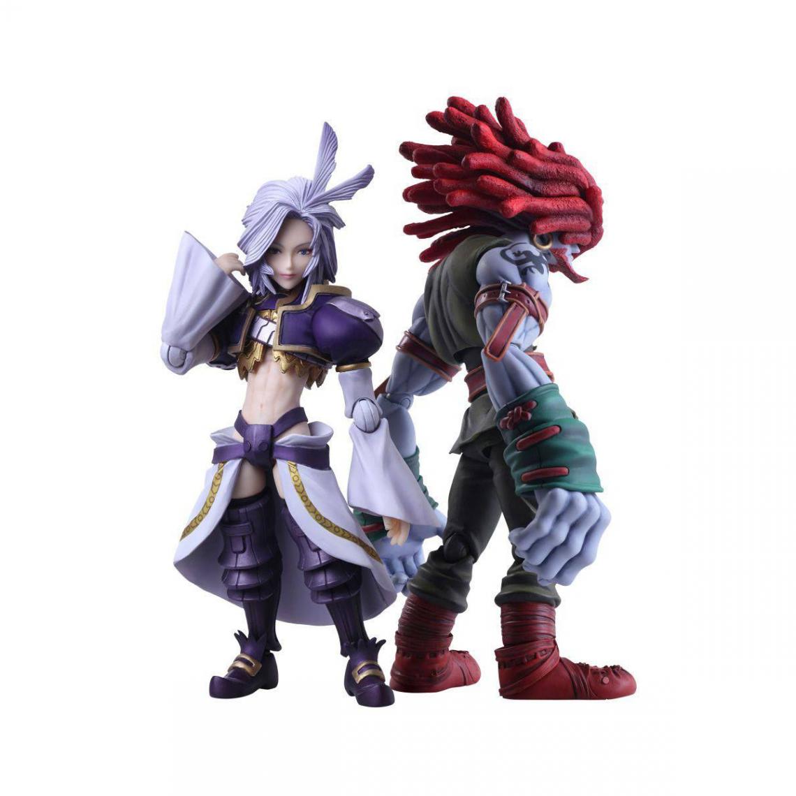 Square Enix - Final Fantasy IX - Figurines Bring Arts Kuja & Amarant Coral 16 - 18 cm - Mangas