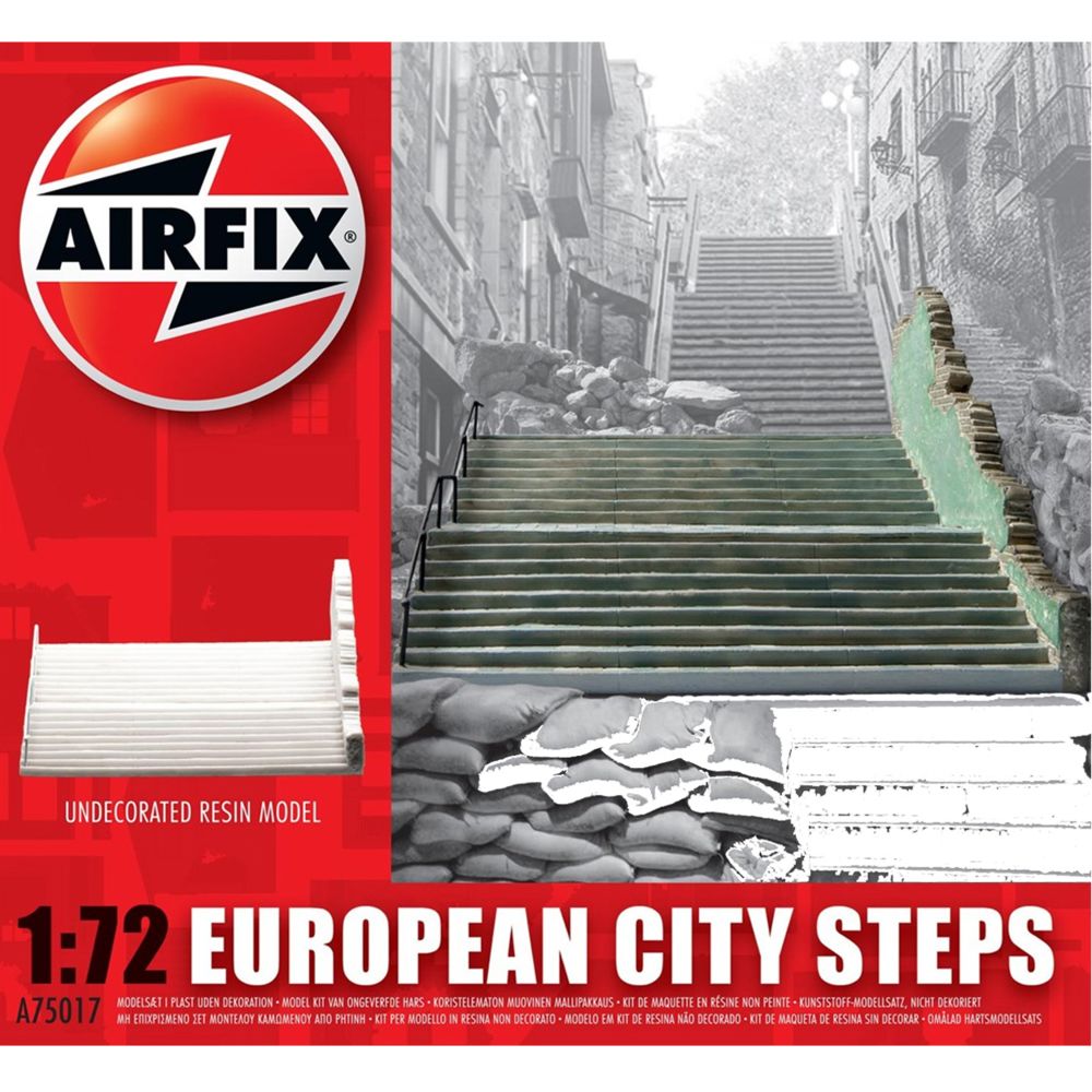 Airfix - Maquette Escaliers de ville européeenne - Accessoires maquettes
