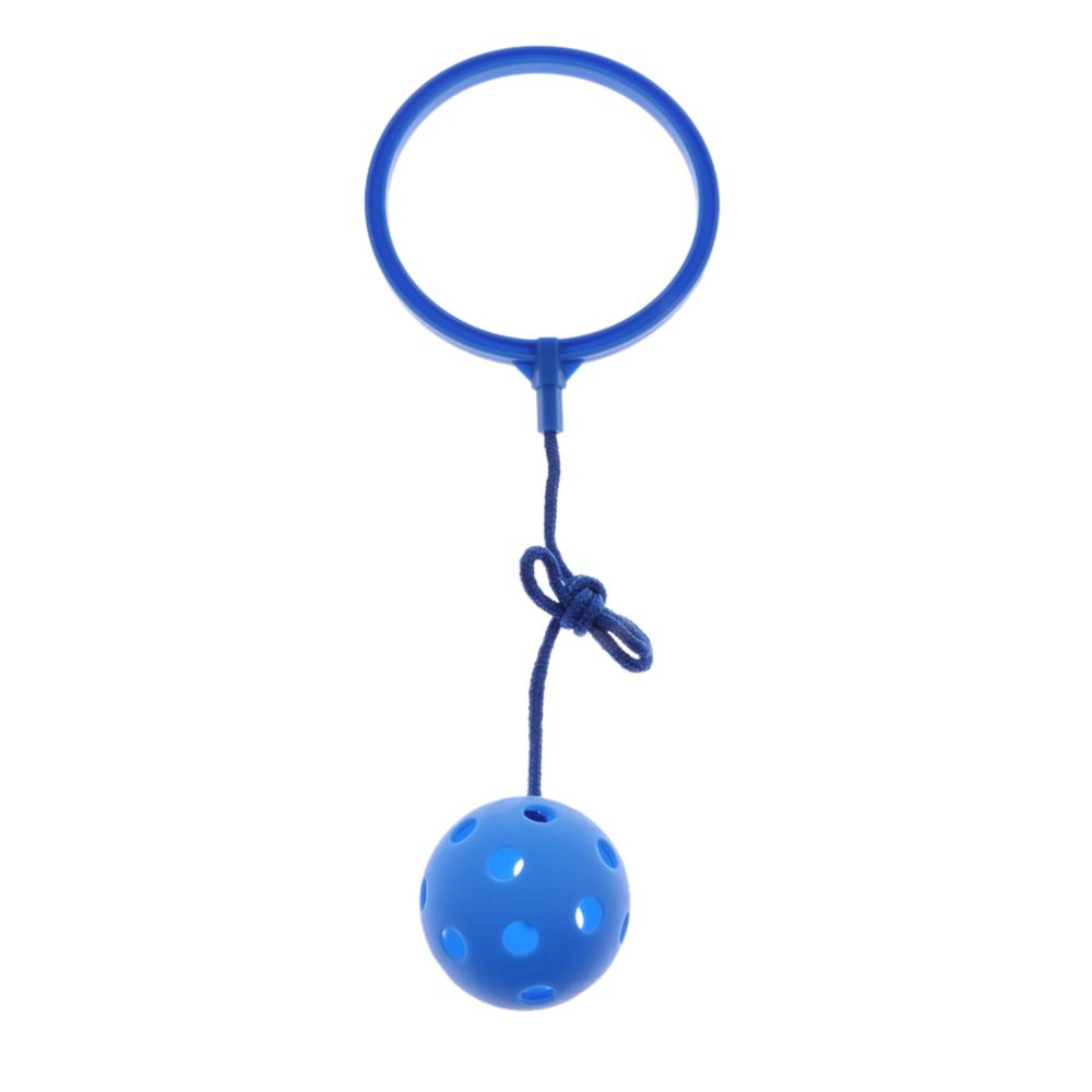marque generique - sauter la balle exercice de plein air fitness jouet cheville anneau swing ball pour les enfants bleu - Jeux éducatifs
