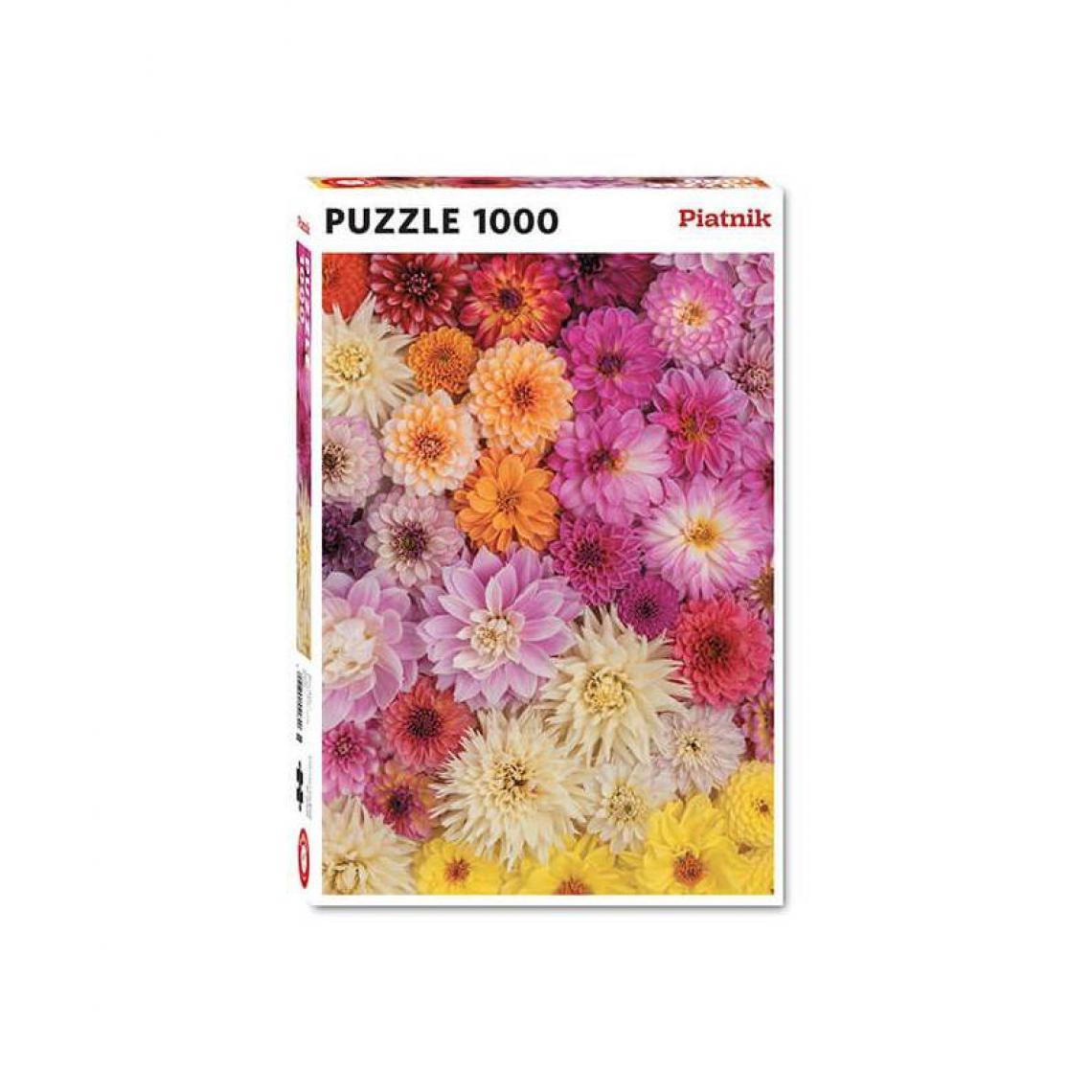 marque generique - Puzzle - Dahlias (1000 pcs) - Animaux