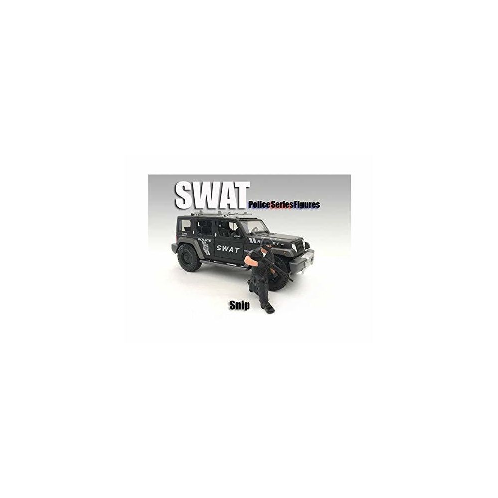 American Diorama - American Diorama SWAT Team Snip Figure for 1:24 Scale Models - Accessoires maquettes