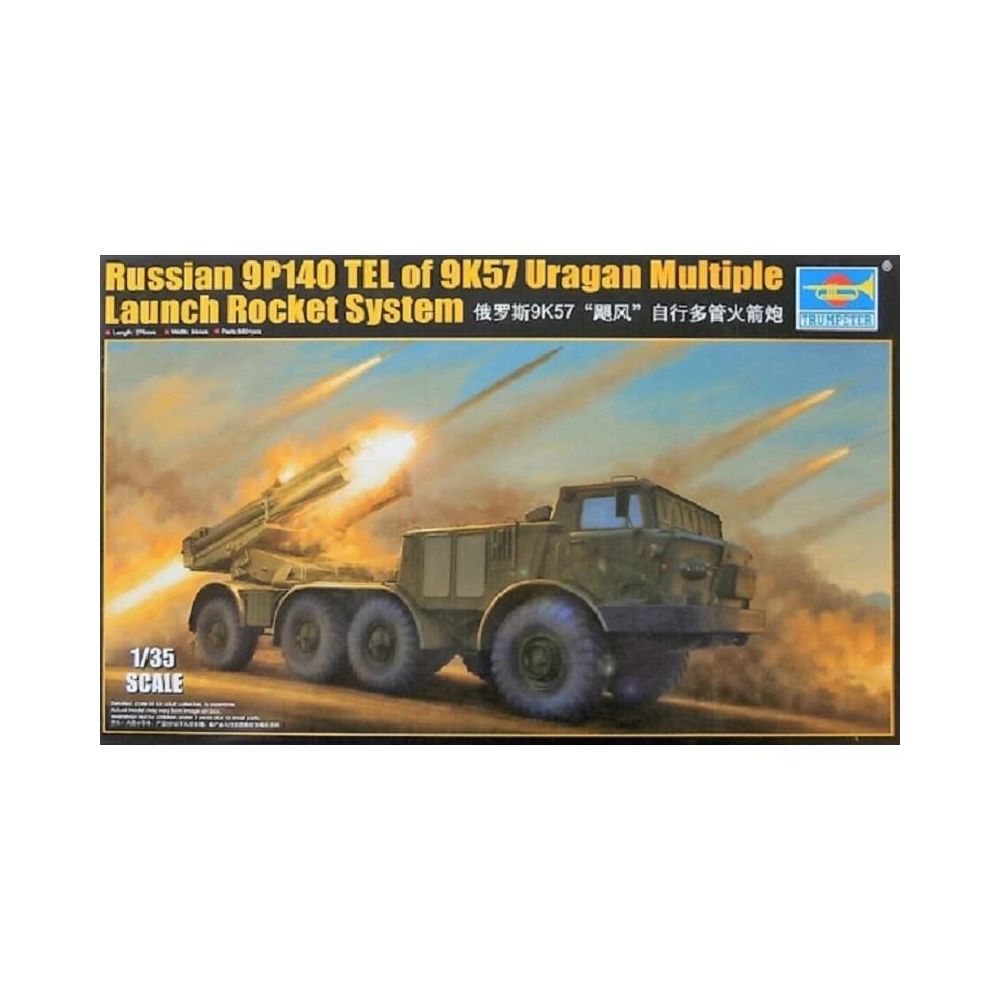 Trumpeter - Maquette Camion Russian 9p140 Tel Of 9k57 Uragan Multiple Launch Rocket System - Camions