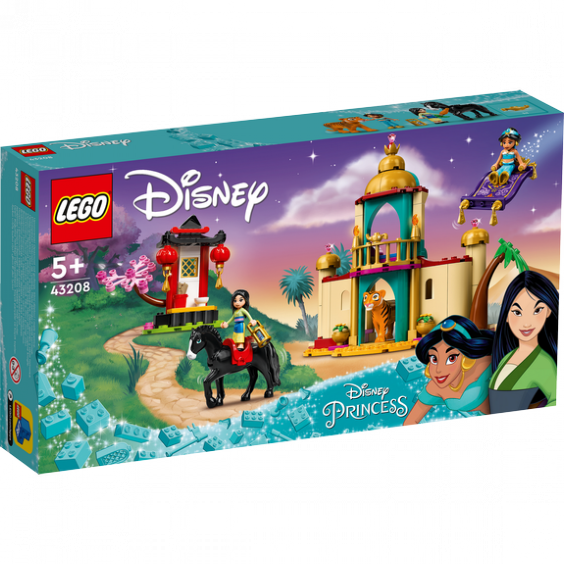 Ludendo - L’aventure de Jasmine et Mulan LEGO Disney Princesses 43208 - Briques et blocs
