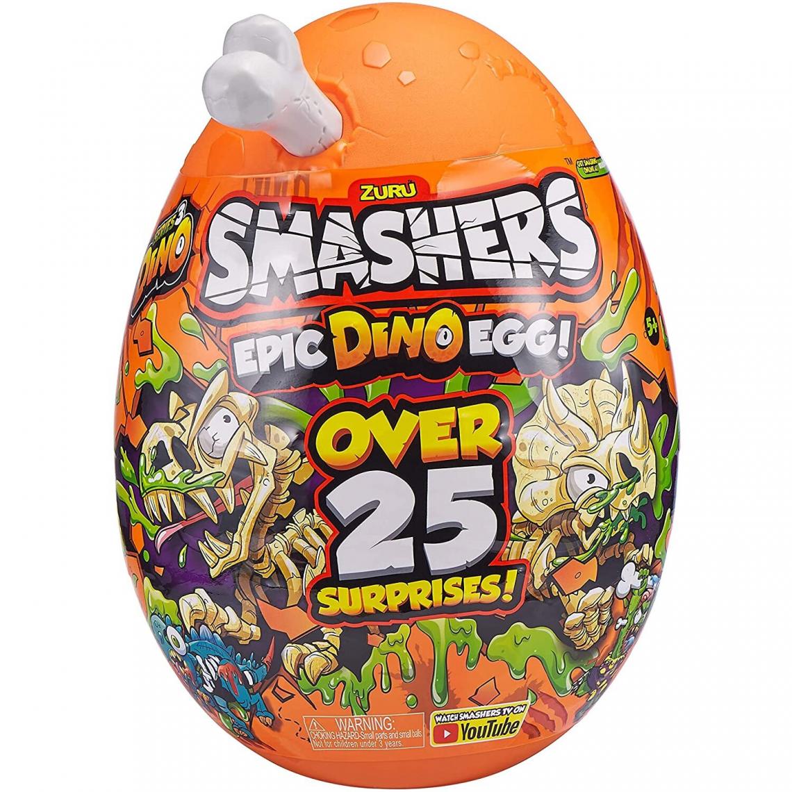 Universal - Zulu Crusher 3 Epic Dinosaur Egg Collection (Os colorés) - Animaux