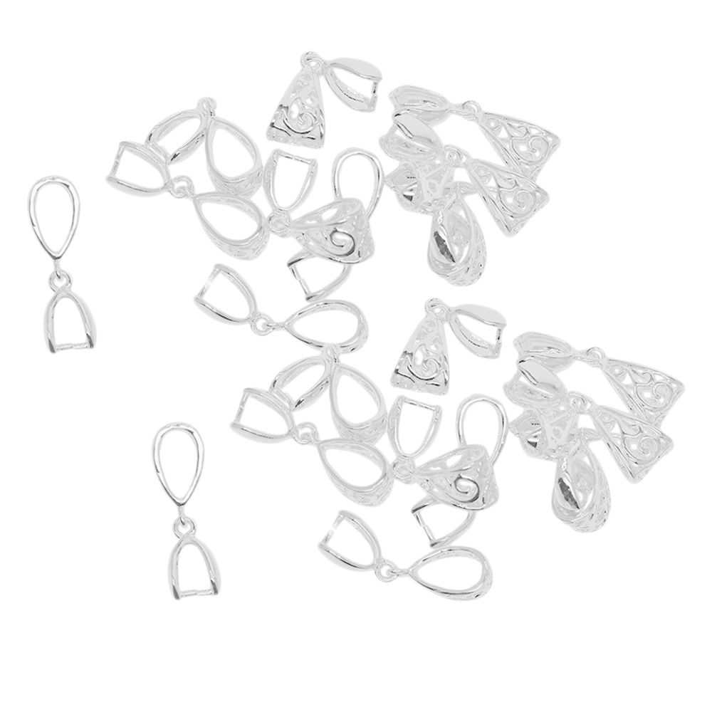 marque generique - Connecteur de pendentif Bail bracelets Fermoirs - Perles