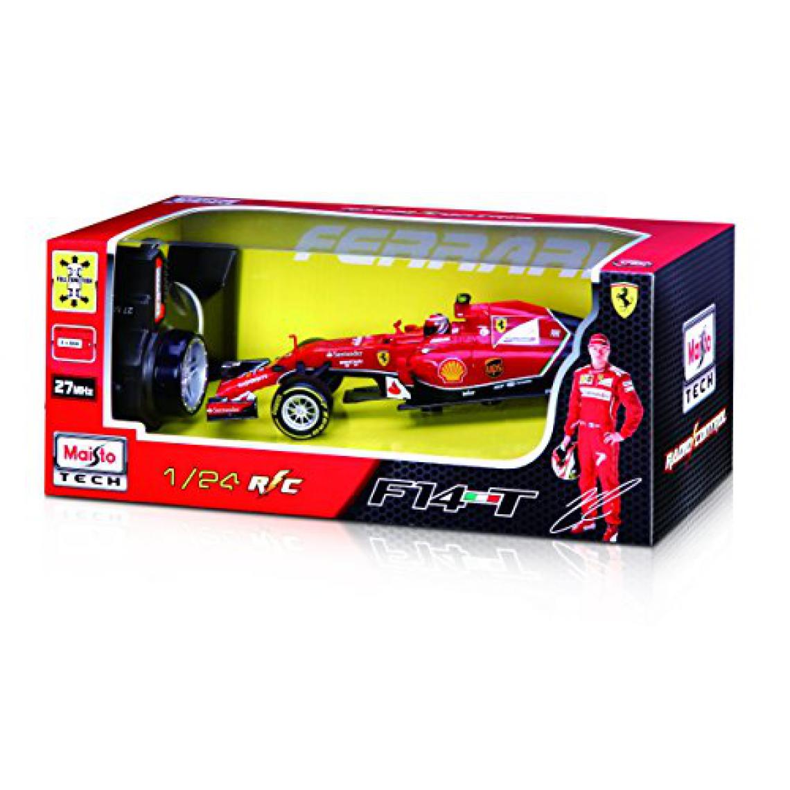 Maisto - Maisto R / c 1:24 2014 véhicule radiocommandé Ferrari F14T (les styles peuvent varier) - Jouet électronique enfant