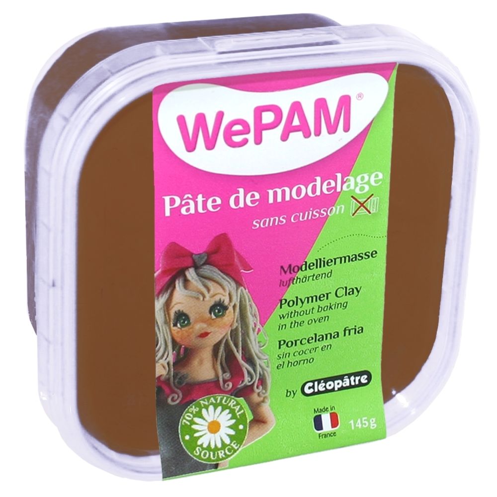 Wepam - Porcelaine froide à modeler WePam 145 g Chocolat - WePam - Modelage
