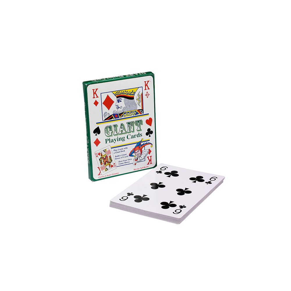 Maison Futee - Jeu de 54 cartes géant - Jeux de cartes