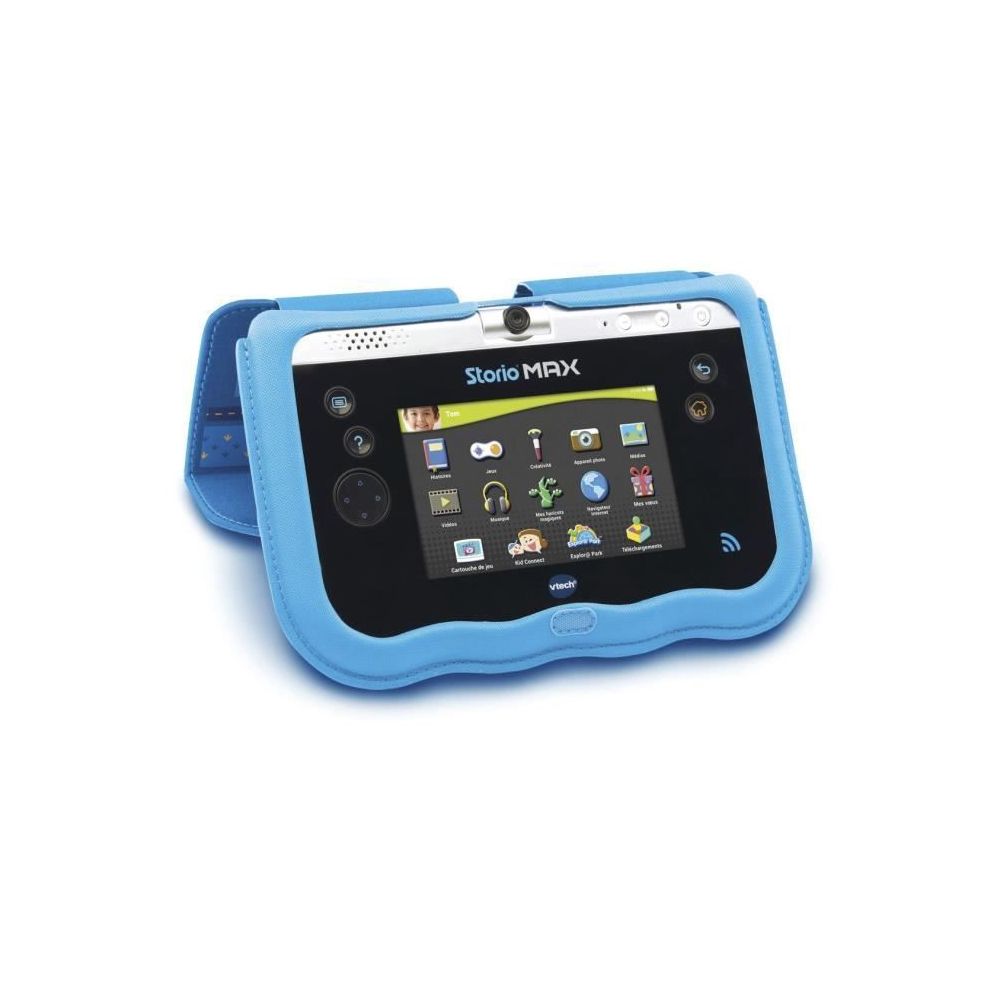 marque generique - ACCESSOIRE DE JEU MULTIMEDIA ENFANT Storio Max 5'' - Etui Support protege tablette Bleu - Appareil photo enfant