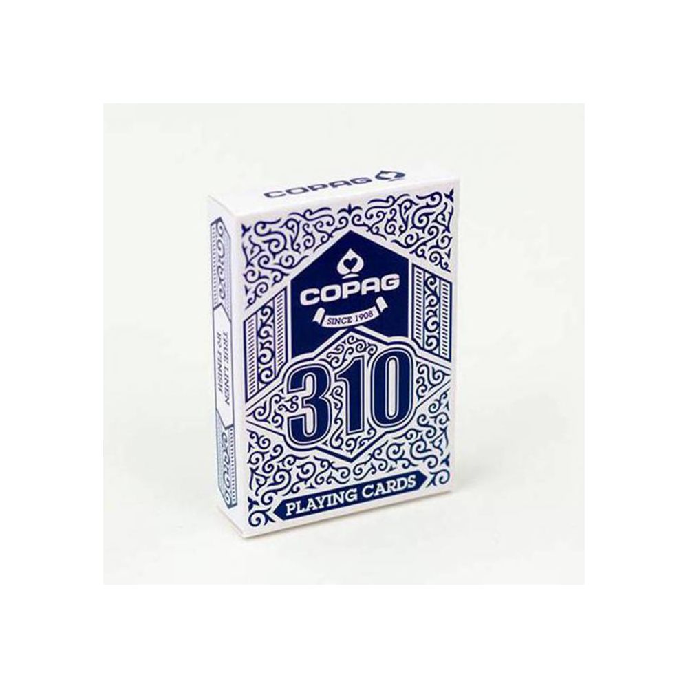 Copag - COPAG 310 ""SLIMELINE""- jeu de 56 cartes toilées plastifiées - format poker - 2 index standards - Jeux de cartes