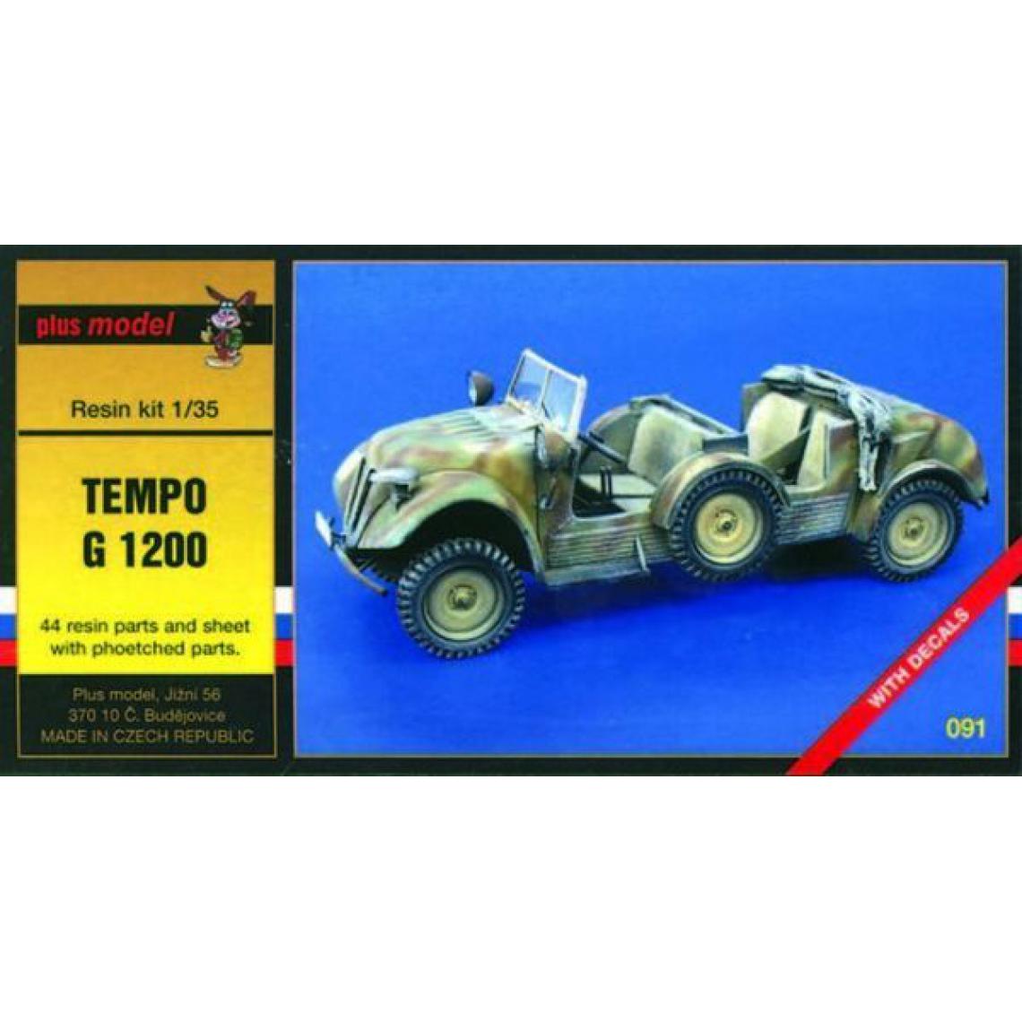 Plus Model - Tempo G 1200 - 1:35e - Plus model - Accessoires et pièces