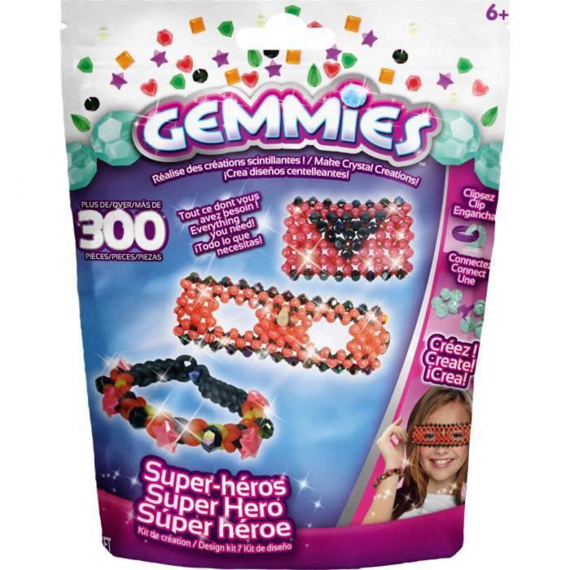 Asmo Kids - ASMOKIDS- SET 3 CREATIONS THeME SUPER HEROS- GEMMIES - Perles