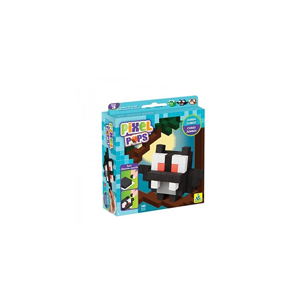 Pixel Pops - Pixel Pops Bat (Jumbo Cubes) - Briques et blocs
