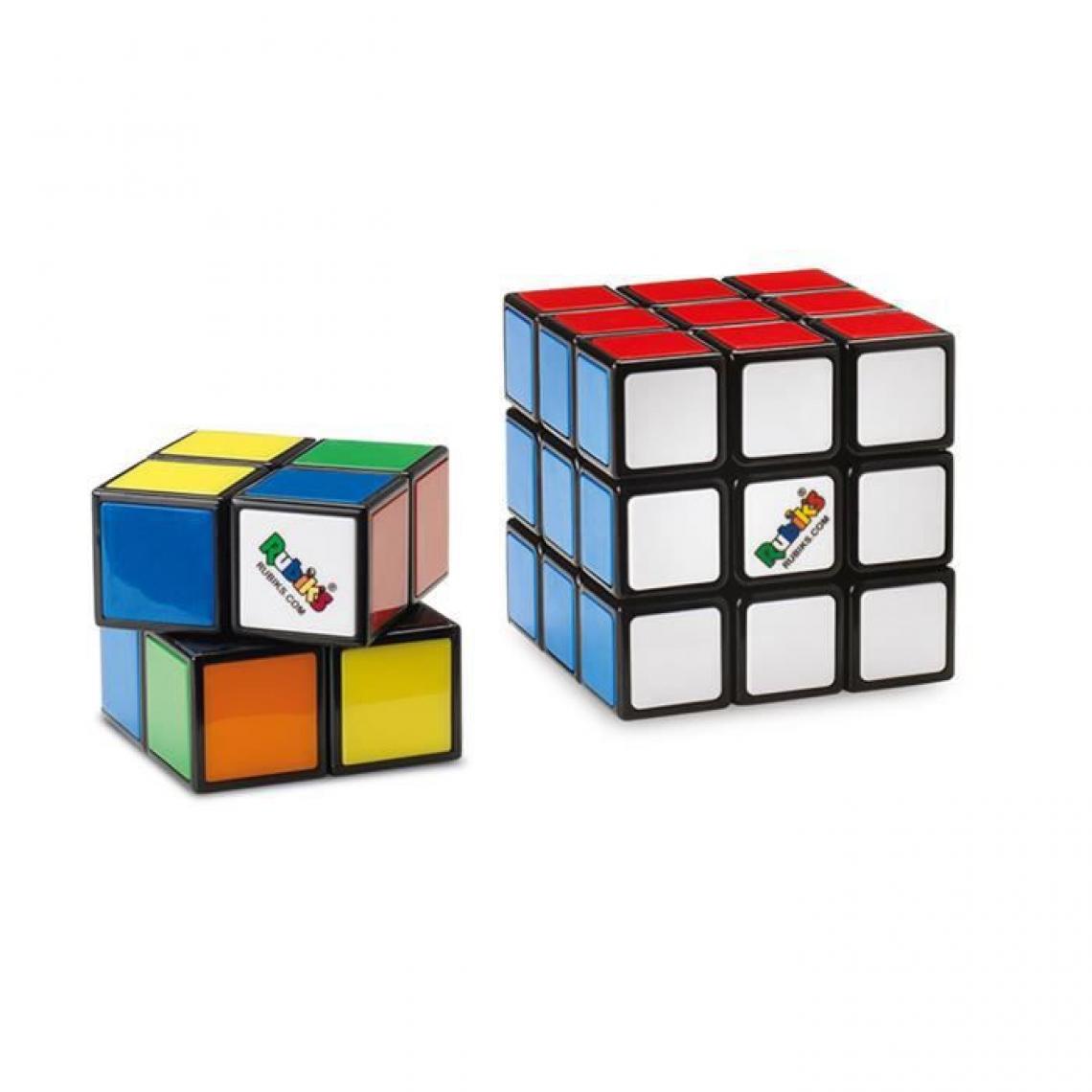 Rubik'S - RUBIK'S CUBE COFFRET DUO 3x3 + 2x2 - Jeux de stratégie