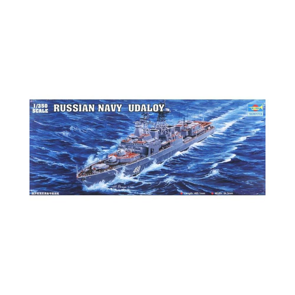 Trumpeter - Maquette Bateau Russian Navy Udaloy - Bateaux