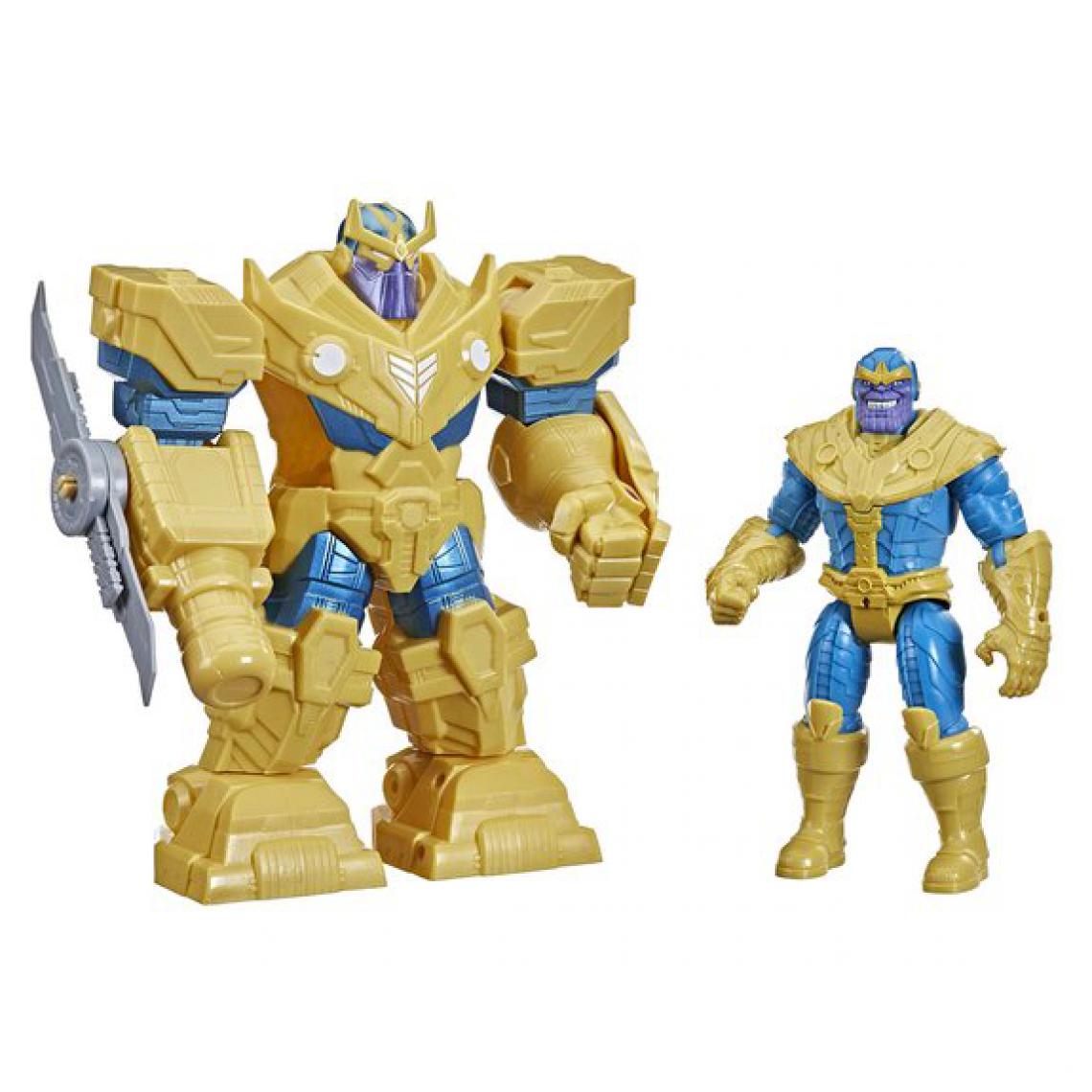 Ludendo - Avengers Mech Strike - Figurine Thanos + Accessoires - Films et séries