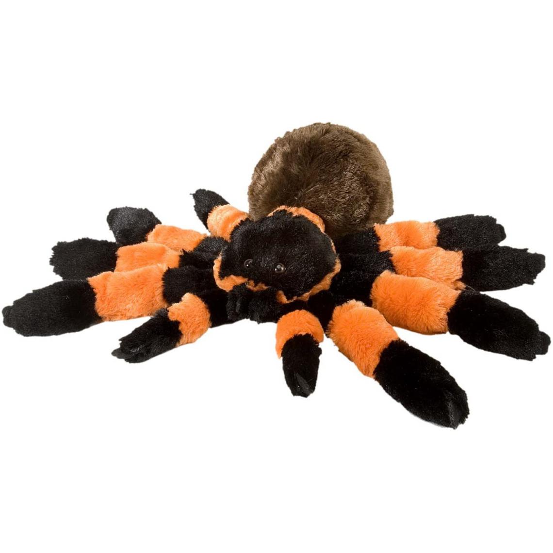 Wild Republic - peluche Tarentule de 30 cm orange noir - Animaux