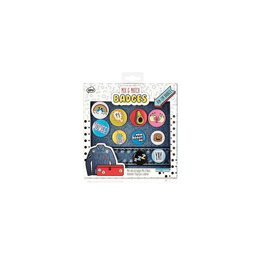 Npw - NPW Vibe Squad Buttons (10 Set) - Dessin et peinture