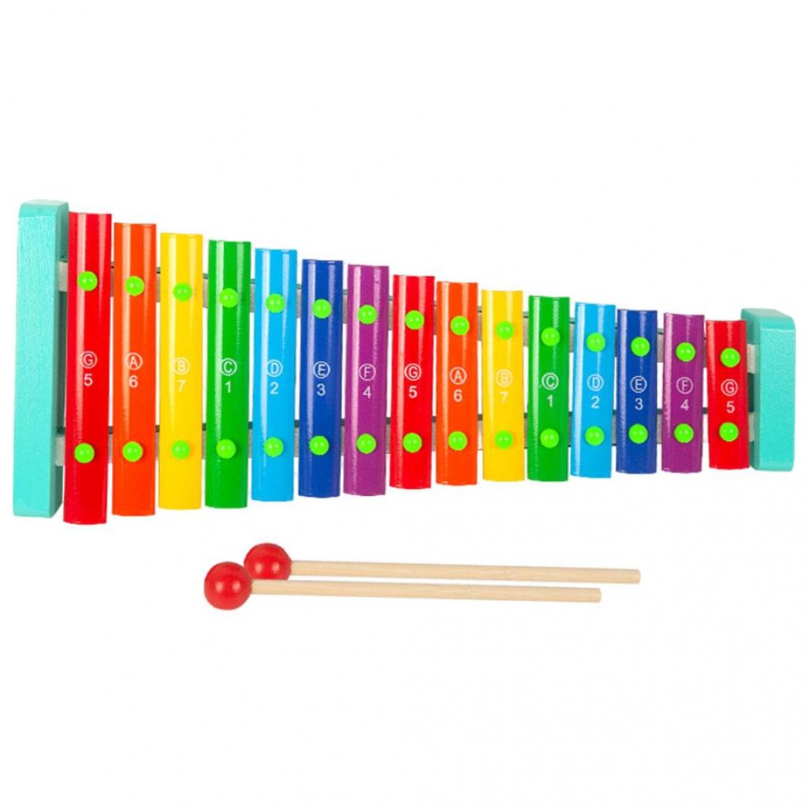 marque generique - Kids Xylophone bricolage cadeau jouet en bois éducatif - Maisons de poupées