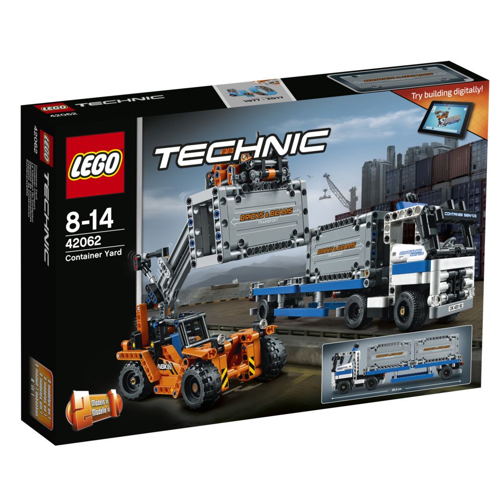 Lego - LEGO® Technic - Le transport du conteneur - 42062 - Briques Lego