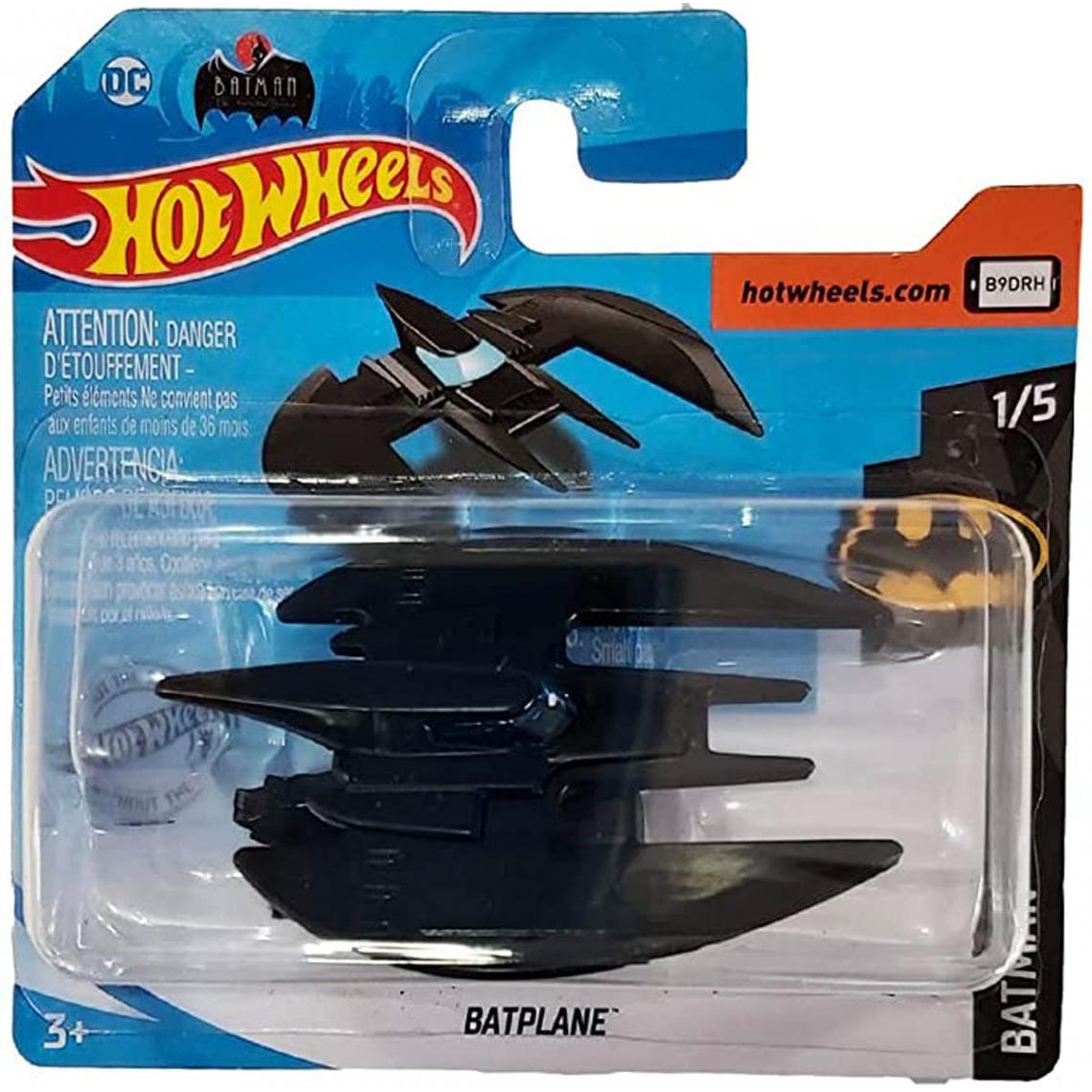 Hot Wheels - Batplane Batman 1/5 - Voiture de collection miniature