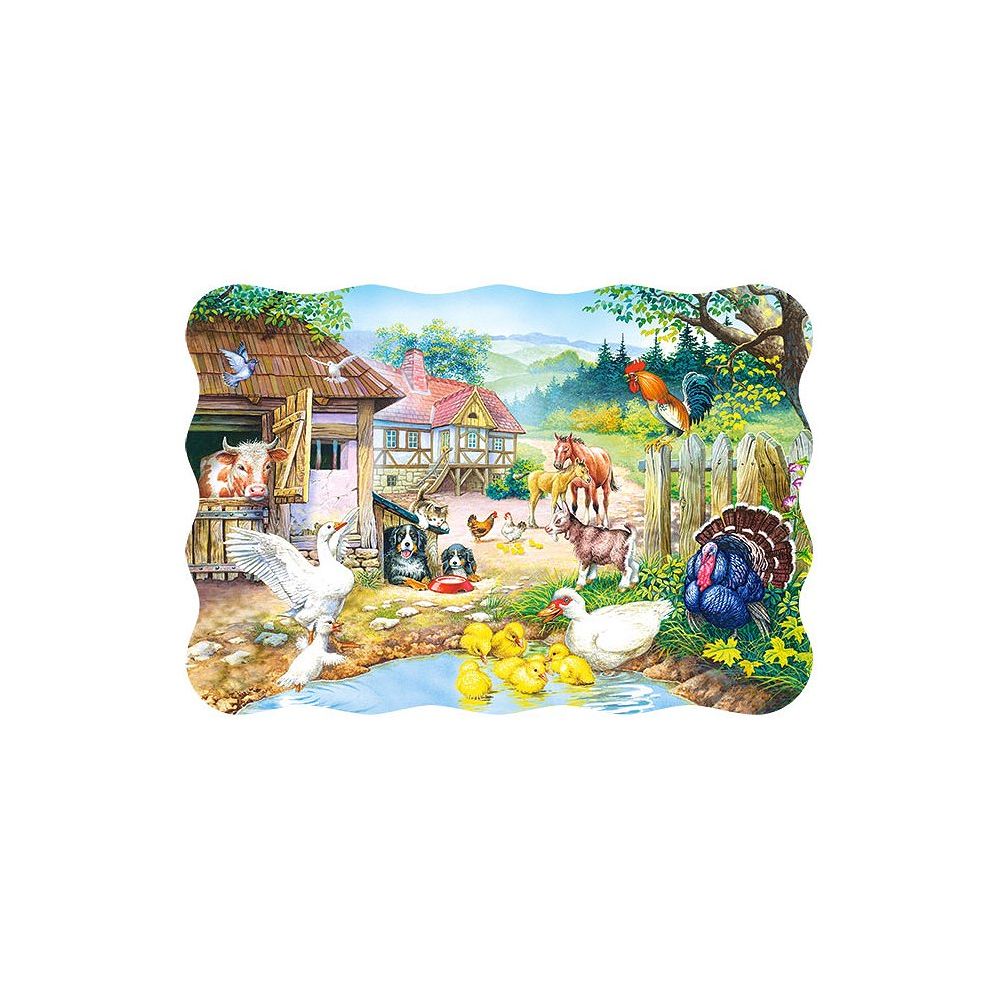 Castorland - Puzzle 30 pièces : Animaux de la ferme - Animaux