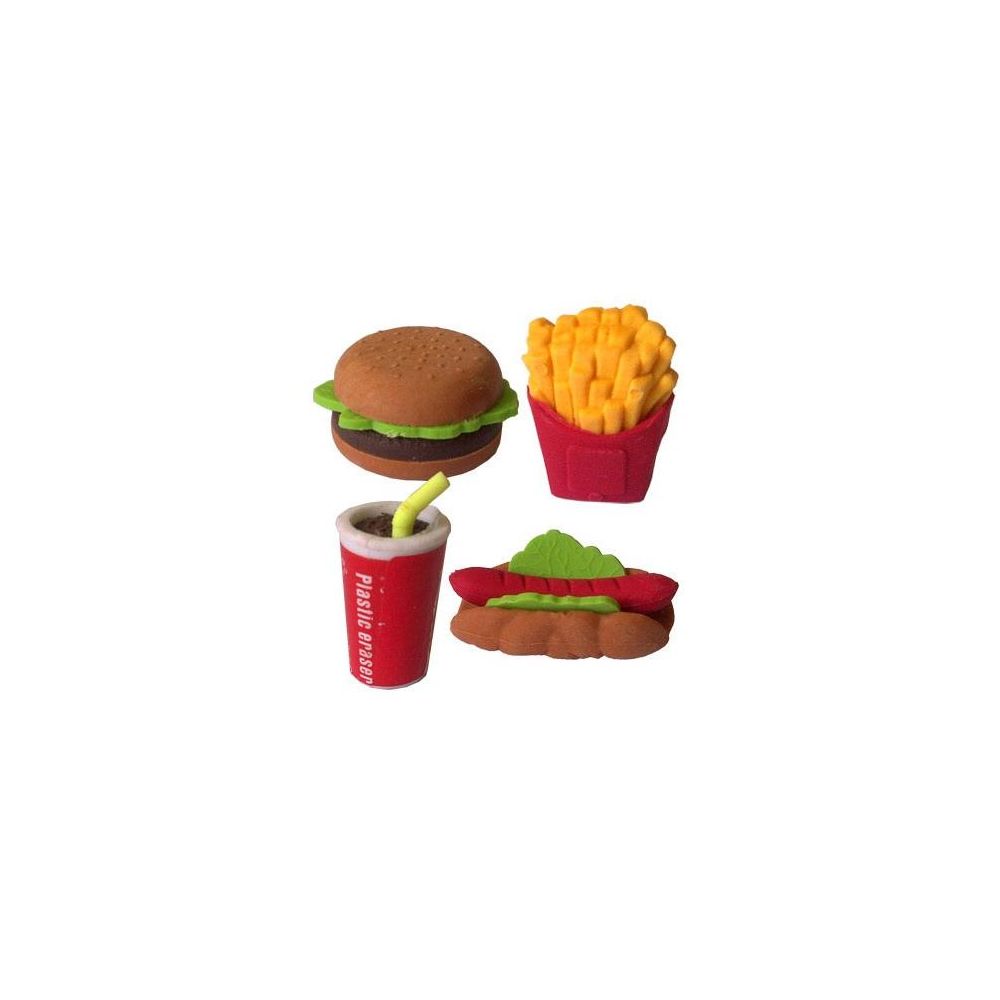 Nodshop - Gommes Fast Food - Jeux éducatifs