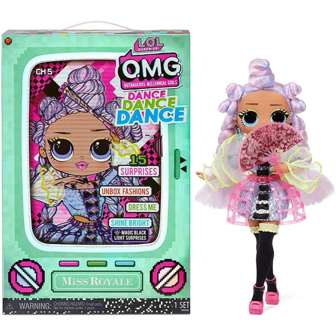 Lol Surprise - L.O.L. SURPRISE OMG Dance Doll Miss Royale - Mini-poupées