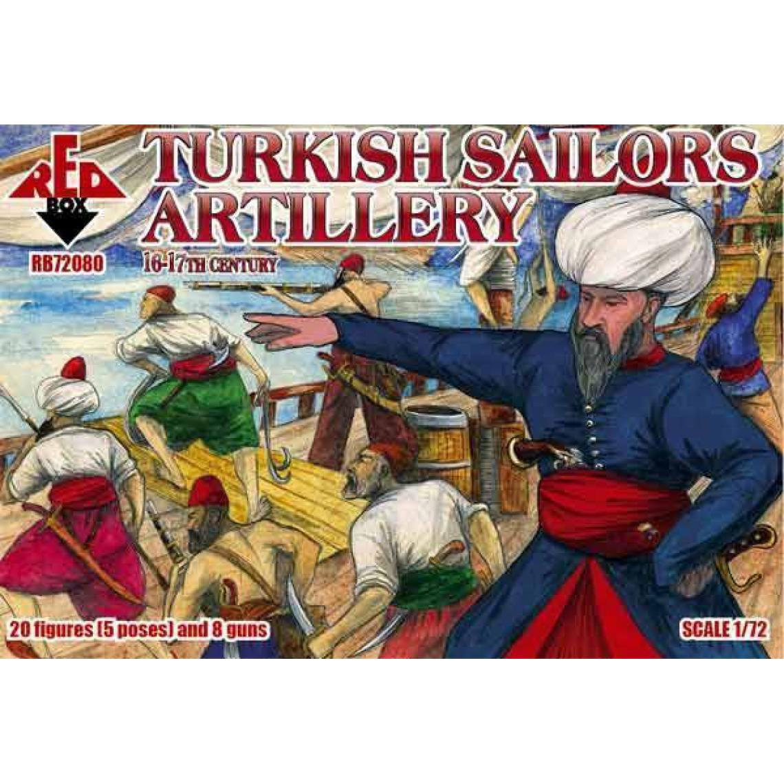 Red Box - Turkish sailor artillery,16-17th century - 1:72e - Red Box - Voitures RC