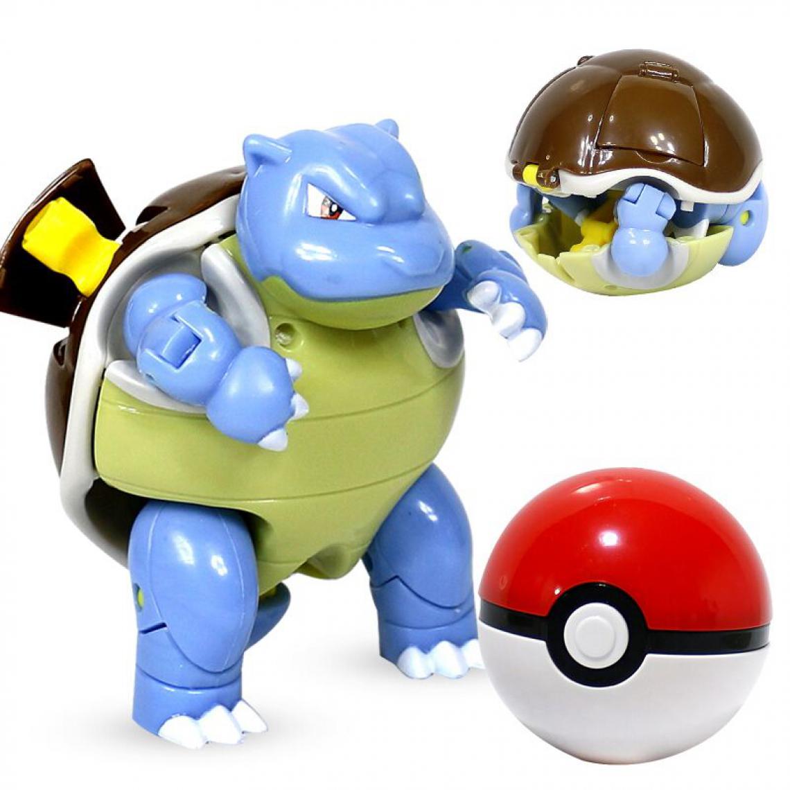 Generic - Figurine jouet de poche Pokémon Blastoise 8.5  *  7 cm -  Bleu  - Films et séries