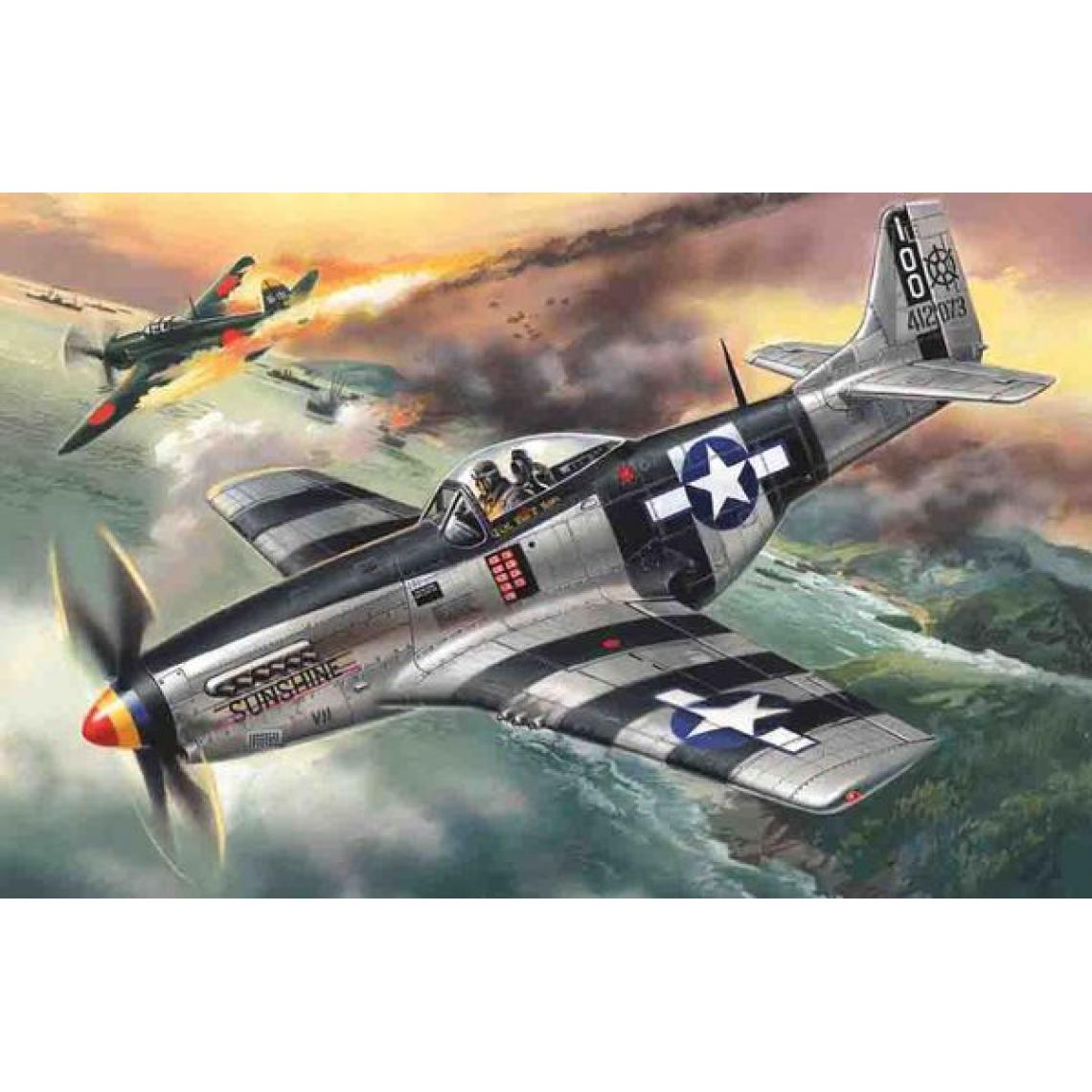 Icm - Mustang P-51K, WWII American Fighter - 1:48e - ICM - Accessoires et pièces