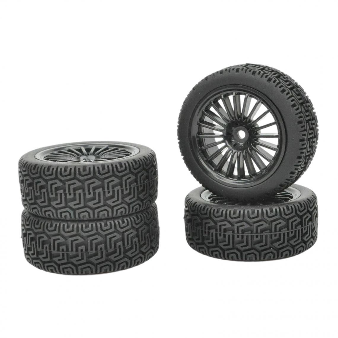 marque generique - Roues et pneus tout terrain rc 12mm hex 1/10 1/16 - Accessoires et pièces