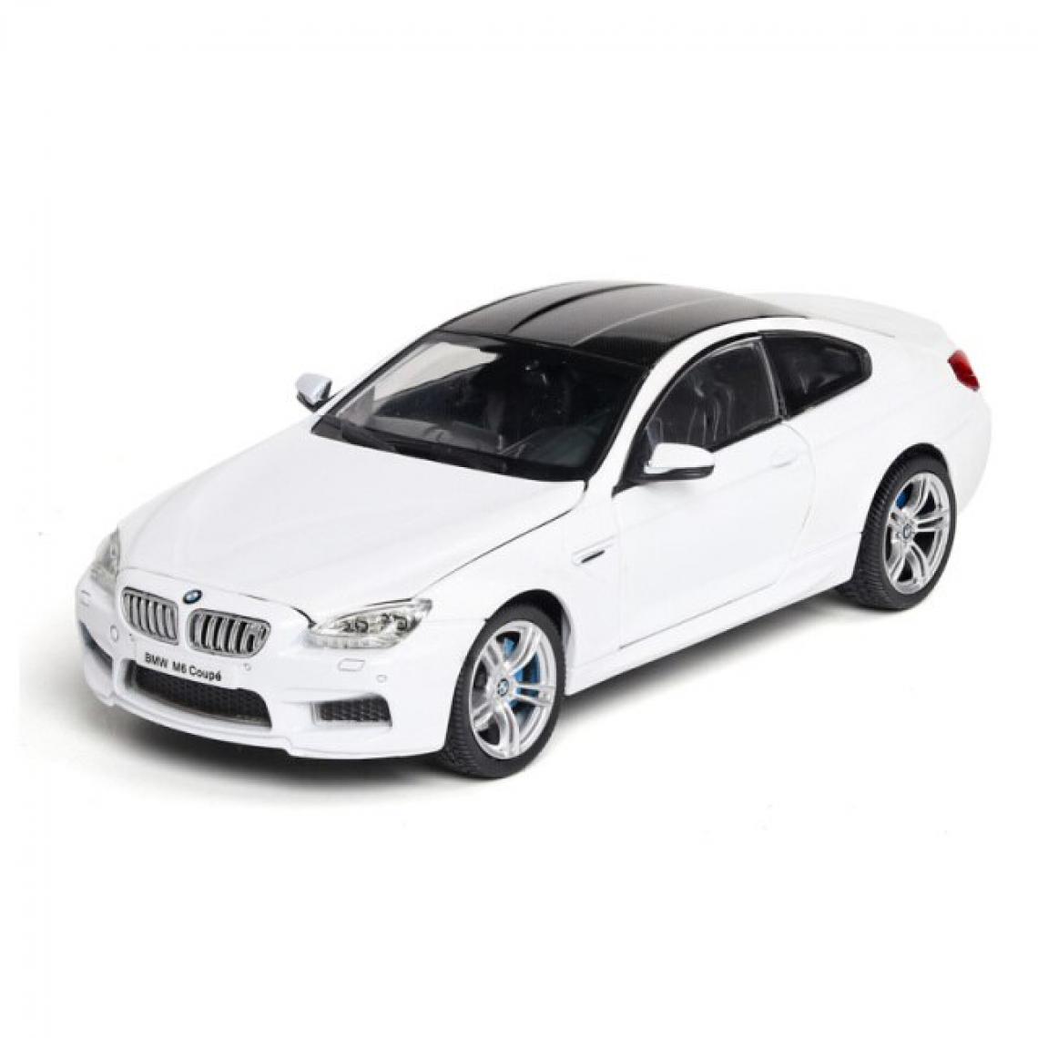 Universal - 1: 24 BMW M6 Modèle de voiture en alliage Modèle de moulage sous pression Voiture jouet Jouet pour enfants Anniversaire Poulet Farm Cadeau Livraison gratuite | Voiture jouet moulée sous pression (blanc) - Voitures