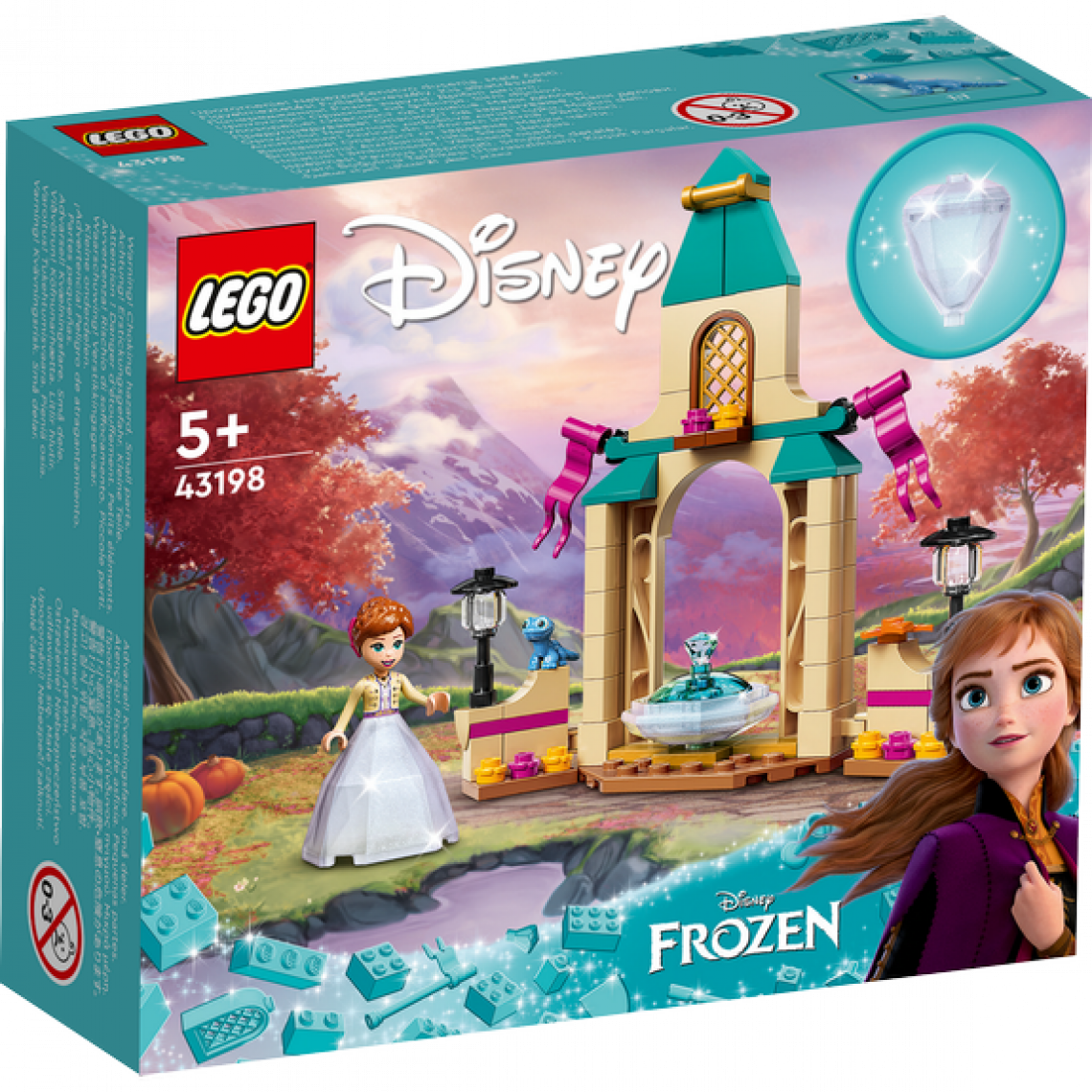Ludendo - La cour du château d'Anna LEGO Disney 43198 - Briques et blocs