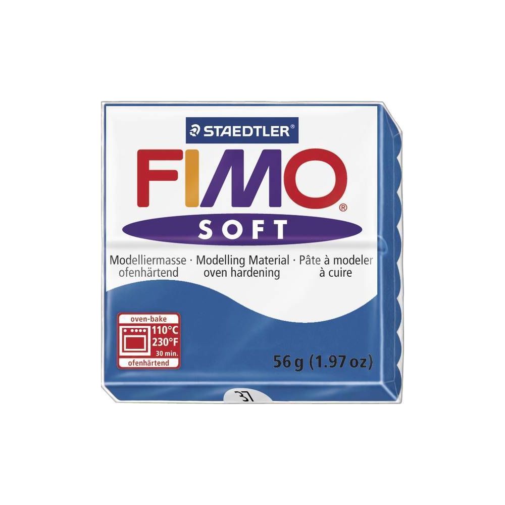 Fimo - Pâte Fimo 57 g Soft Bleu pacifique 8020.37 - Fimo - Modelage