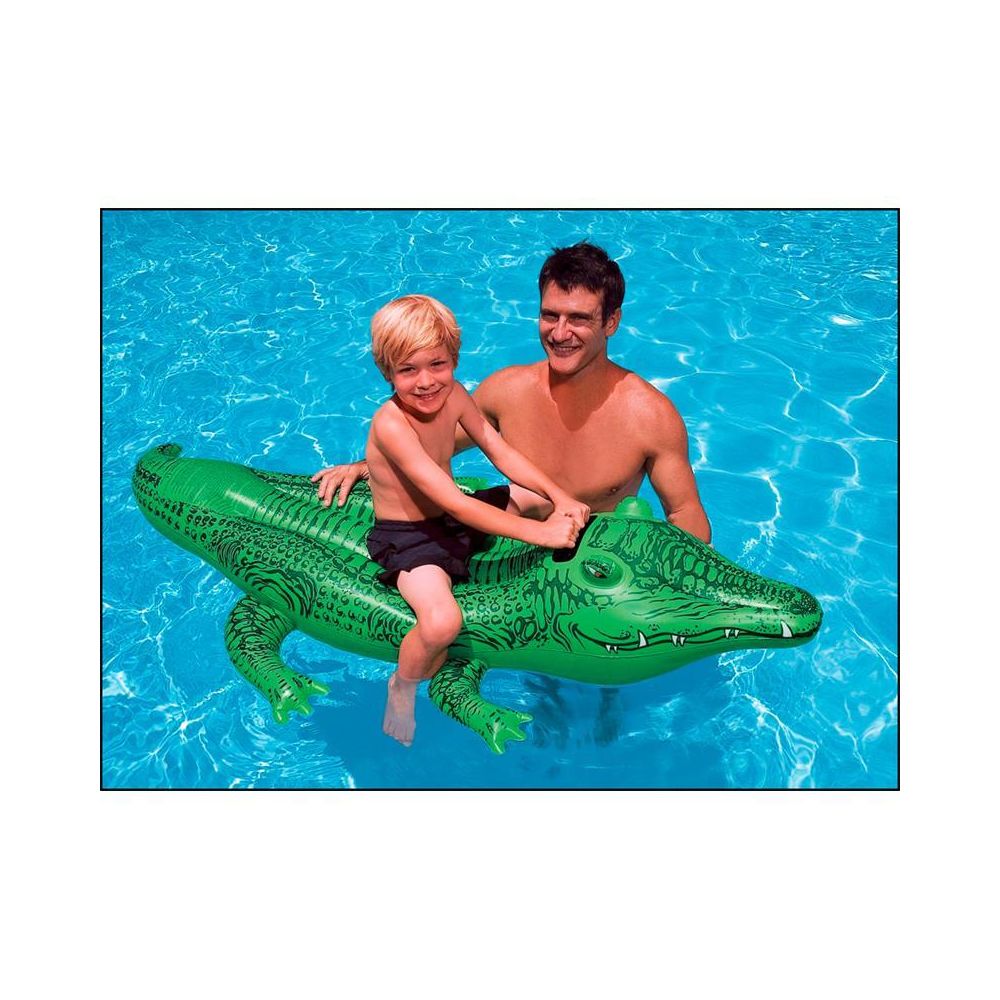 Intex - Intex 58546NP Jeux d'eau et de piscine - Jouet gonflable. Le crocodile - Jeux de récréation