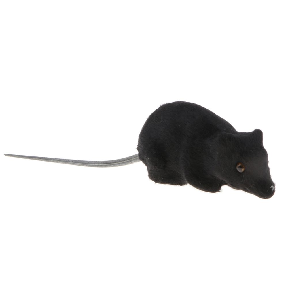 marque generique - réaliste souris statue émulation animal modèle enfants jouet éducatif noir - Animaux