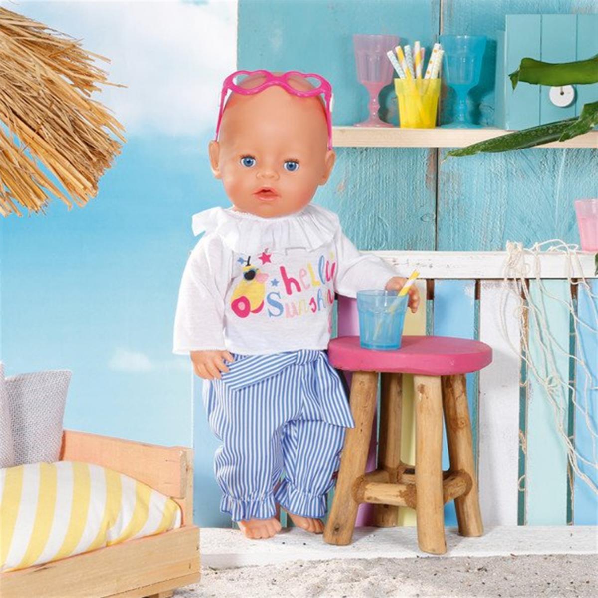 Zapf Creation - Zapf Creation 828793 - BABY Born Holiday Fashion Set Spring 43cm - Maisons de poupées