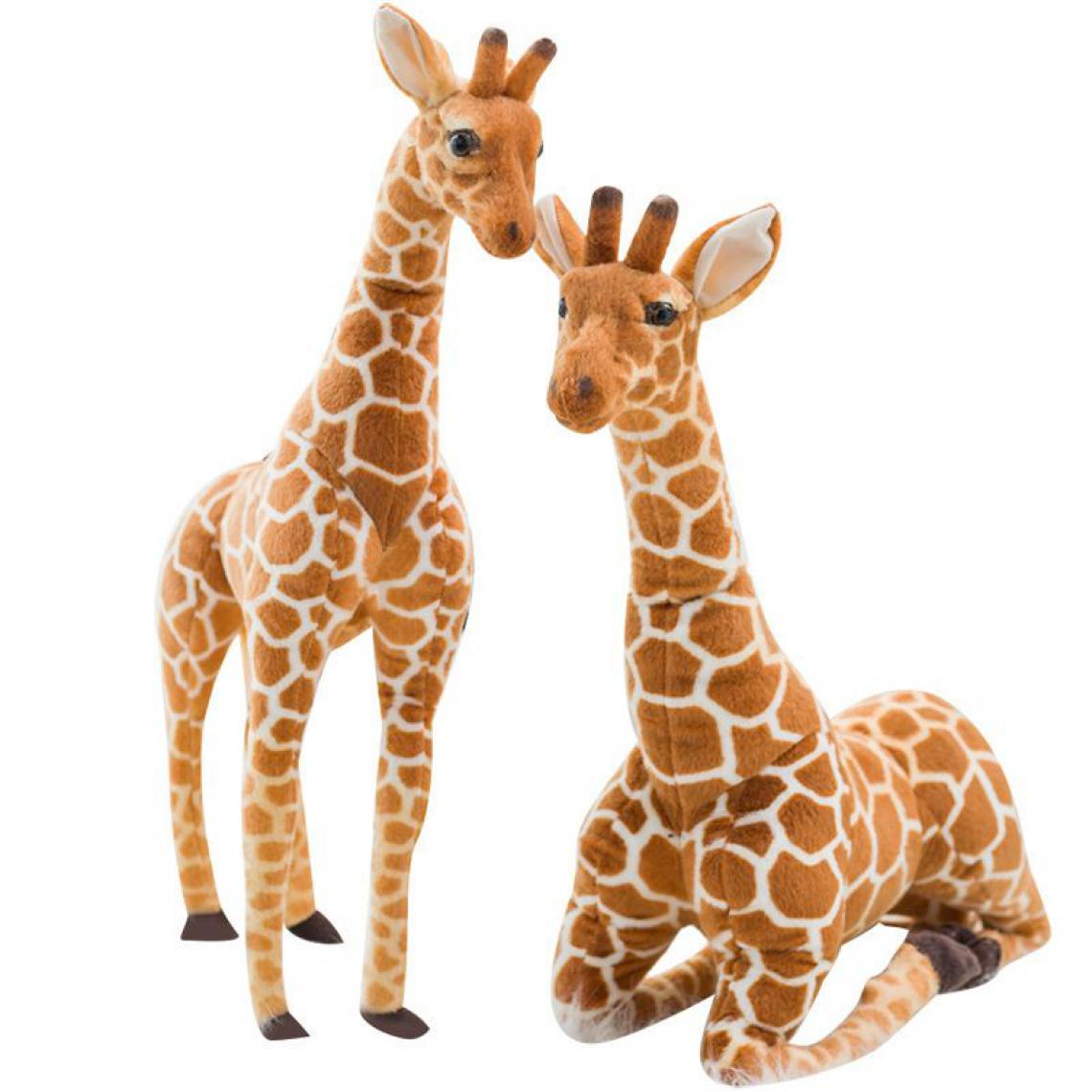 Generic - 1 Pièce Poupées en Peluche Miaoowa  Girafe pour enfant et adulte  100 cm - Jaune  - Animaux