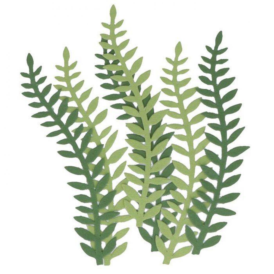 Artemio - 6 feuilles de papier plantes vertes - Papeterie fantaisie