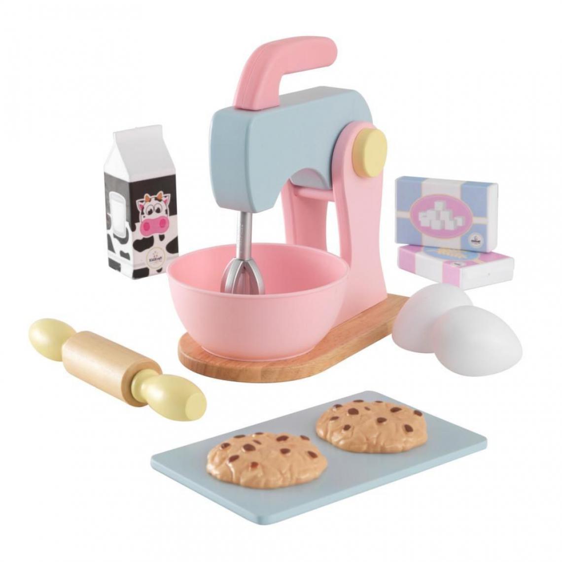KidKraft - Set de pâtisserie en bois enfant Pastel - Cuisine et ménage