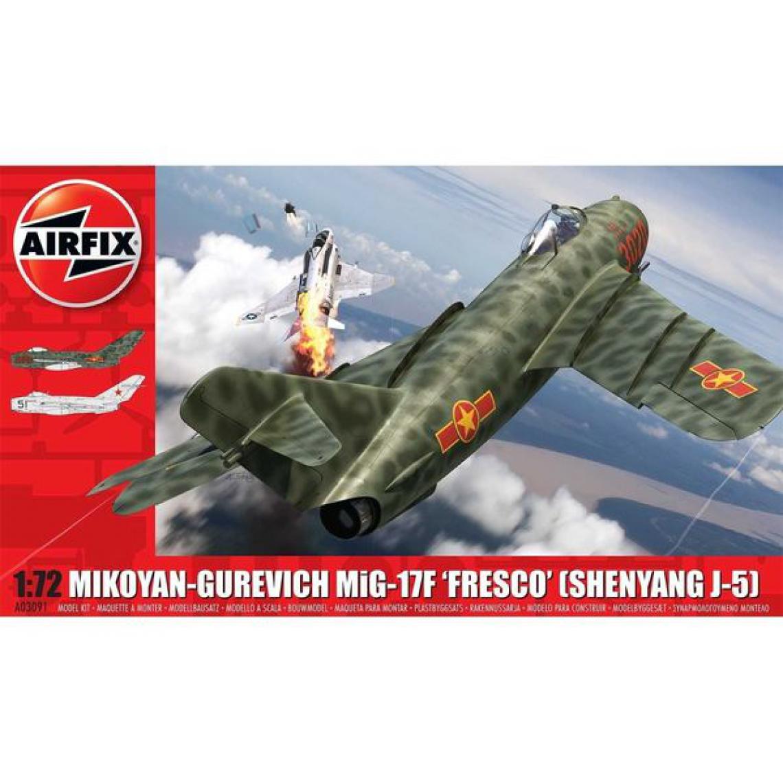 Airfix - Mikoyan-Gurevich MiG-17 Fresco - 1:72e - Airfix - Avions RC